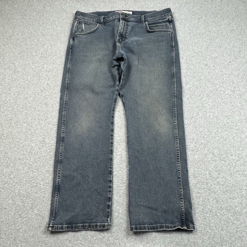 Wrangler‎ Slim Straight 88 Jeans Mens 36x29 Cotton Stretch Retro Western Denim
